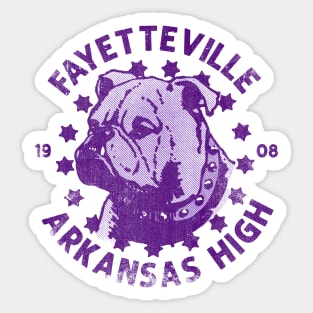 Fayetteville High Sticker